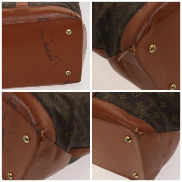 LOUIS VUITTON Monogram Sac Weekend GM Tote Bag M42420 LV Auth 136356 - Picture 14 of 16